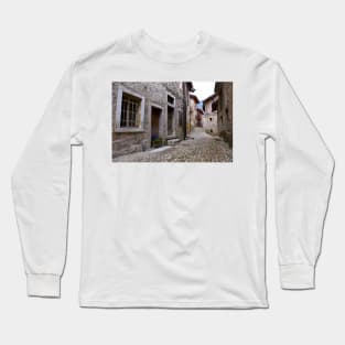 The deserted streets of Erto Long Sleeve T-Shirt